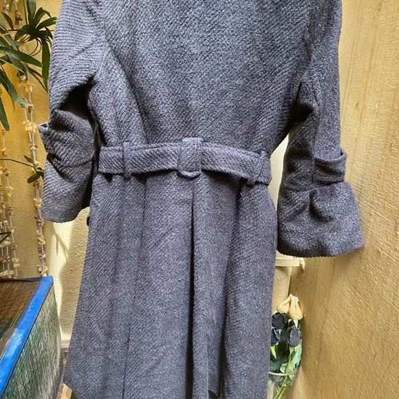Casual Belted Capris Coat. Size - M - Picture 5 of 15